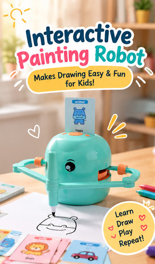 Interactive painting robot