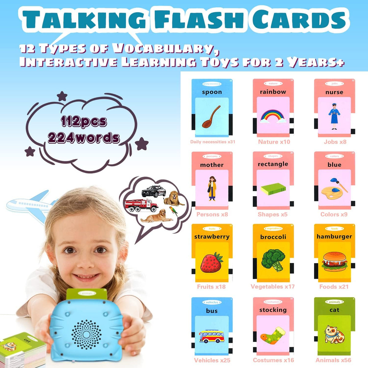 Educative Talking Flashcards