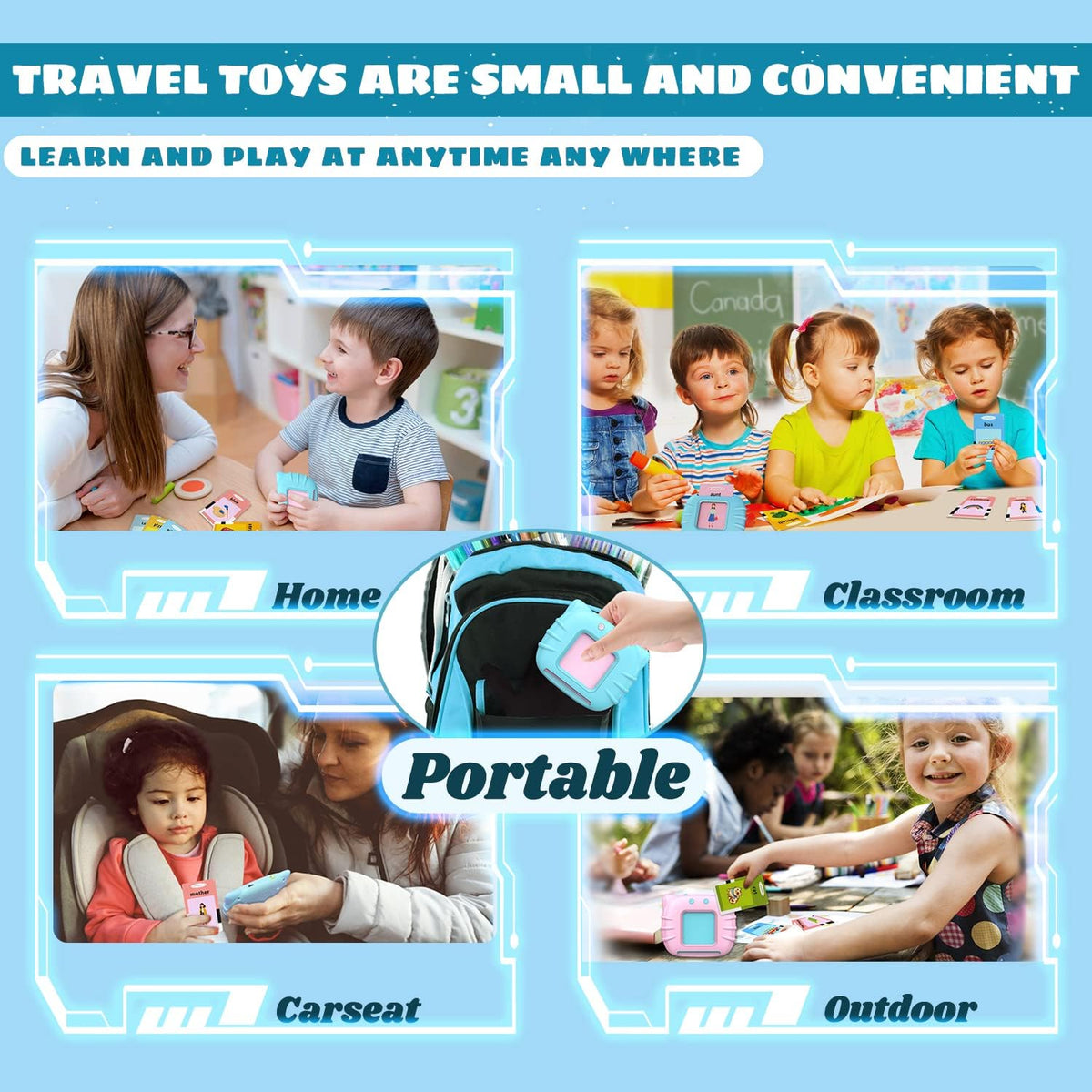 Educative Talking Flashcards