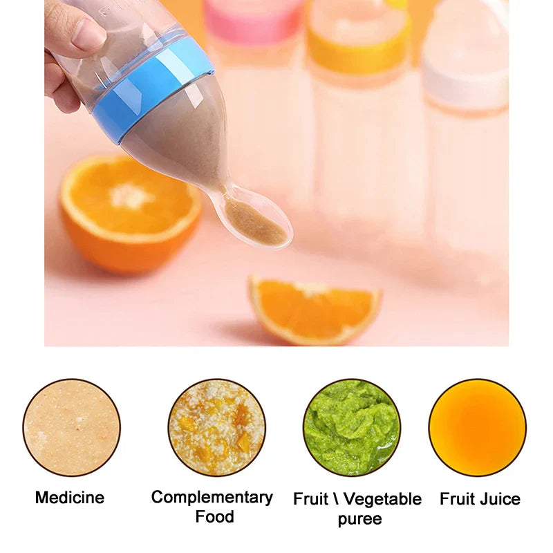 Baby Squeeze Feeding Spoon