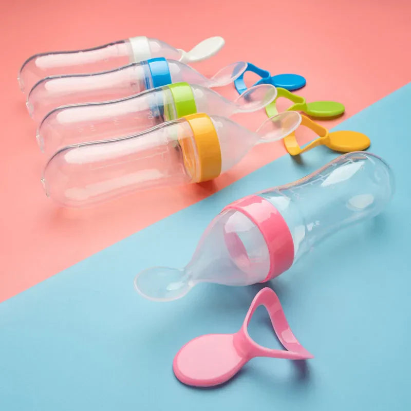 Baby Squeeze Feeding Spoon