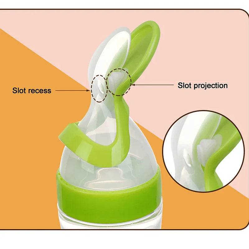 Baby Squeeze Feeding Spoon