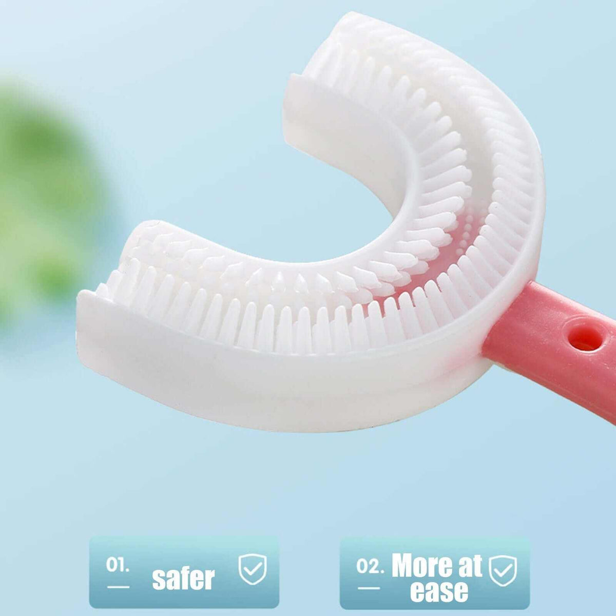 All Rounded Children U Shape Toothbrush